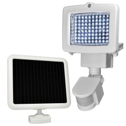 Weatherproof 80-LED Solar Powered Motion Sensor Light